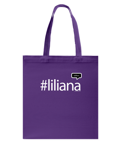 Family Famous Liliana Talkos Canvas Shopping Tote