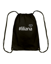 Family Famous Liliana Talkos Cotton Drawstring Backpack