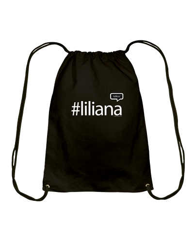 Family Famous Liliana Talkos Cotton Drawstring Backpack