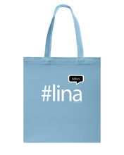 Family Famous Lina Talkos Canvas Shopping Tote