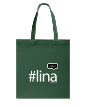 Family Famous Lina Talkos Canvas Shopping Tote