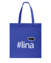 Family Famous Lina Talkos Canvas Shopping Tote