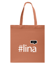 Family Famous Lina Talkos Canvas Shopping Tote