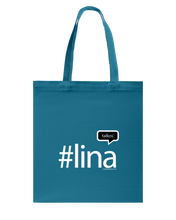 Family Famous Lina Talkos Canvas Shopping Tote