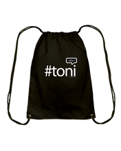 Family Famous Toni Talkos Cotton Drawstring Backpack