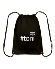 Family Famous Toni Talkos Cotton Drawstring Backpack