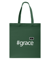 Family Famous Grace Talkos Canvas Shopping Tote