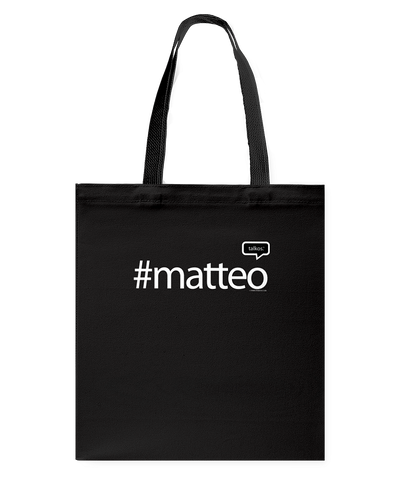 Family Famous Matteo Talkos Canvas Shopping Tote