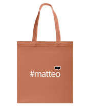 Family Famous Matteo Talkos Canvas Shopping Tote