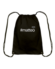 Family Famous Matteo Talkos Cotton Drawstring Backpack