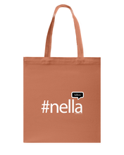 Family Famous Nella Talkos Canvas Shopping Tote