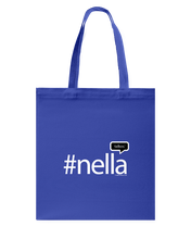 Family Famous Nella Talkos Canvas Shopping Tote