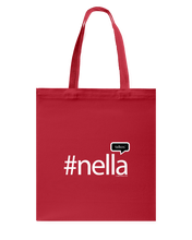 Family Famous Nella Talkos Canvas Shopping Tote