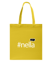 Family Famous Nella Talkos Canvas Shopping Tote
