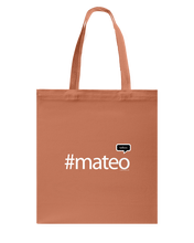 Family Famous Mateo Talkos Canvas Shopping Tote