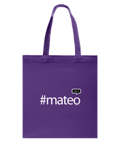 Family Famous Mateo Talkos Canvas Shopping Tote