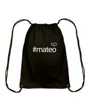 Family Famous Mateo Talkos Cotton Drawstring Backpack