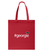 Family Famous Georgie Talkos Canvas Shopping Tote