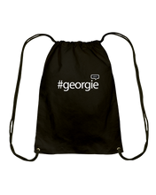 Family Famous Georgie Talkos Cotton Drawstring Backpack