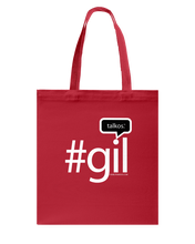 Family Famous Gil Talkos Canvas Shopping Tote