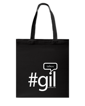 Family Famous Gil Talkos Canvas Shopping Tote