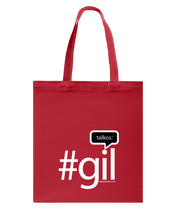 Family Famous Gil Talkos Canvas Shopping Tote