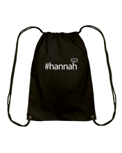 Family Famous Hannah Talkos Cotton Drawstring Backpack