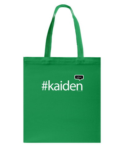 Family Famous Kaiden Talkos Canvas Shopping Tote