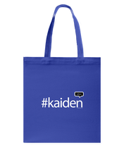 Family Famous Kaiden Talkos Canvas Shopping Tote