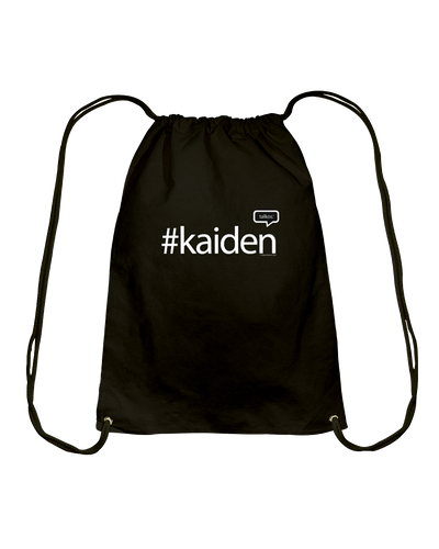 Family Famous Kaiden Talkos Cotton Drawstring Backpack