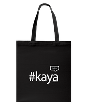 Family Famous Kaya Talkos Canvas Shopping Tote