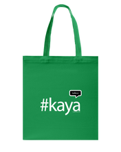 Family Famous Kaya Talkos Canvas Shopping Tote