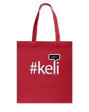 Family Famous Keli Talkos Canvas Shopping Tote