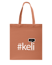 Family Famous Keli Talkos Canvas Shopping Tote