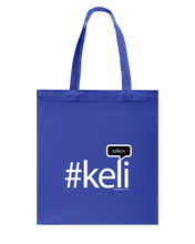 Family Famous Keli Talkos Canvas Shopping Tote
