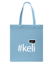 Family Famous Keli Talkos Canvas Shopping Tote