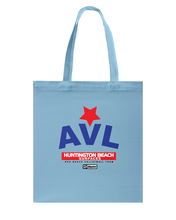 AVL Digster Huntington Beach Surfaces Canvas Shopping Tote