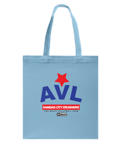AVL Digster Kansas City Krushers Canvas Shopping Tote