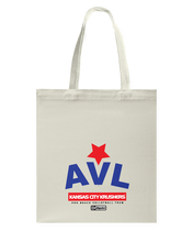 AVL Digster Kansas City Krushers Canvas Shopping Tote