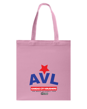 AVL Digster Kansas City Krushers Canvas Shopping Tote