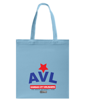 AVL Digster Kansas City Krushers Canvas Shopping Tote