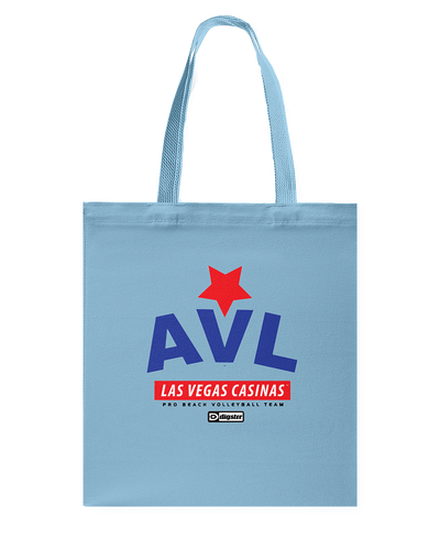 AVL Digster Las Vegas Casinas Canvas Shopping Tote
