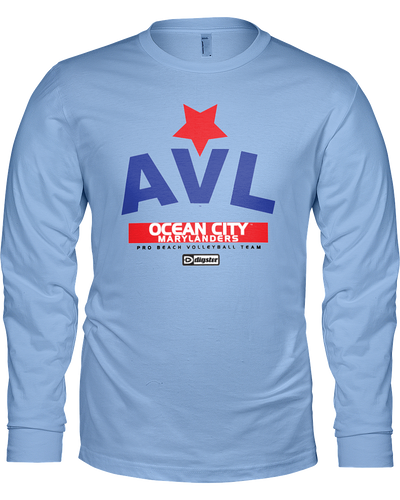 AVL Digster Ocean City Marylanders Long Sleeve Tee