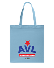 AVL Digster Redondo Beach Seasides Canvas Shopping Tote