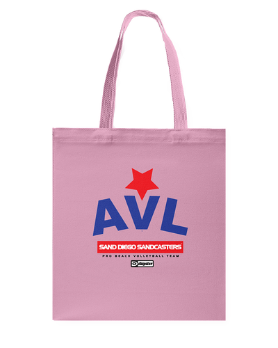 AVL Digster San Diego Sandcasters Canvas Shopping Tote