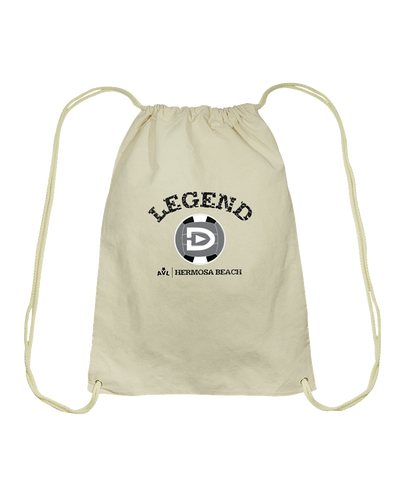 Digster Legend AVL Local Hermosa Beach Cotton Drawstring Backpack