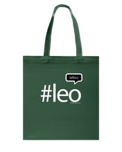 Family Famous Leo Talkos Canvas Shopping Tote