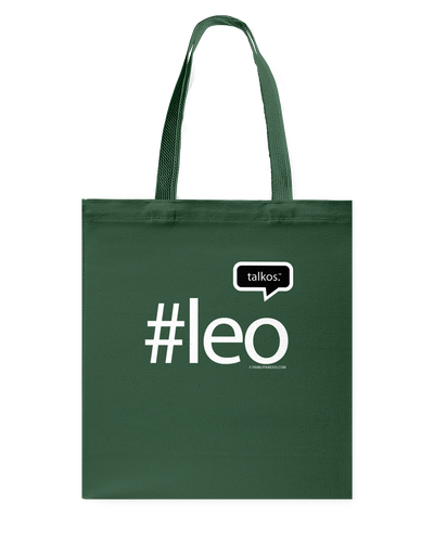 Family Famous Leo Talkos Canvas Shopping Tote