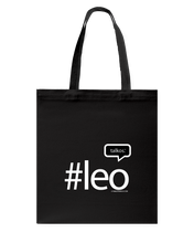 Family Famous Leo Talkos Canvas Shopping Tote