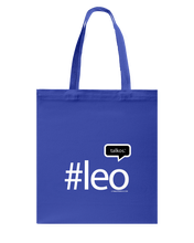 Family Famous Leo Talkos Canvas Shopping Tote